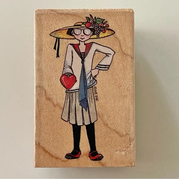 Mary Engelbreit Ink Stamps (3) and LOVE Ink Stamp - Picture 7 of 15